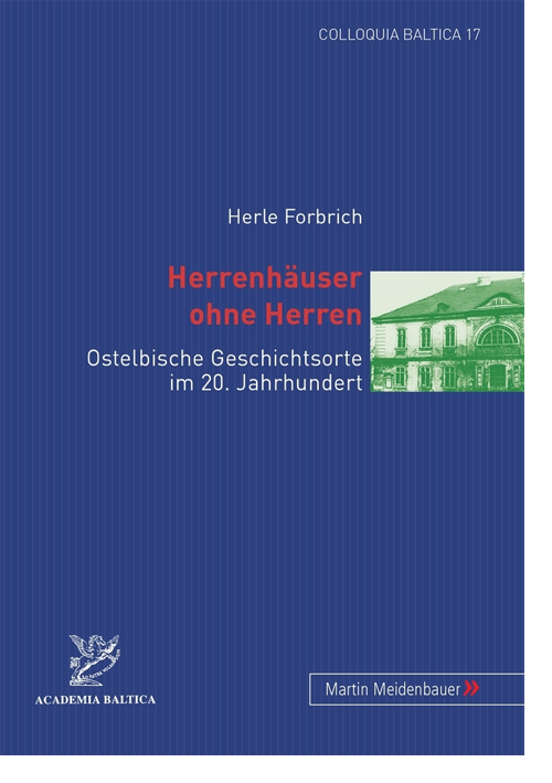 Buchcover: Herle Forbrich: Herrenhäuser ohne Herren