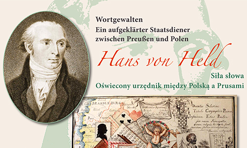 Porträt Hans von Held. Der Kupferstich zeugt von dem großen öffentlichen Interesse an Hans von Held, nach der Publikation seines Schwarzbuches. Er entstand kurz bevor Held seine Festungshaft in Kolberg antrat.