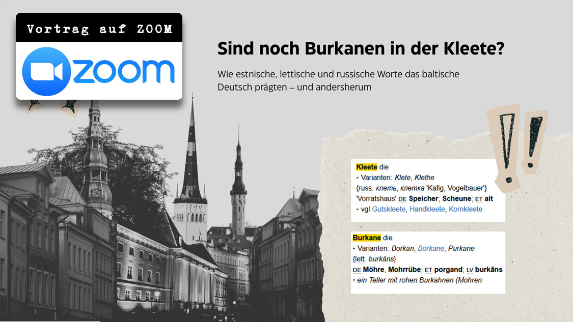 Sind noch Burkanen in der Kleete?