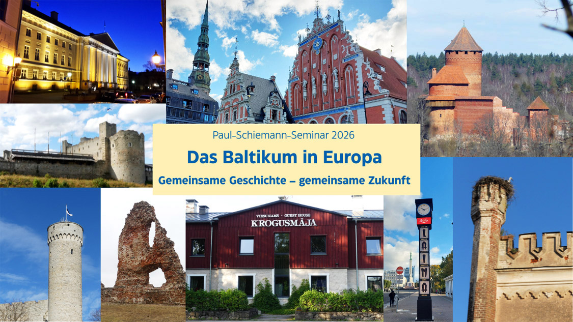 Das Baltikum in Europa Platzhalterdarstellung für ausgewählte Veranstaltungen