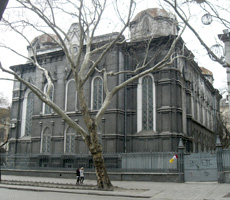 Das Staatliche Archiv des Odessaer Gebietes im Gebäude der ehemaligen Brodskaja-Synagoge
