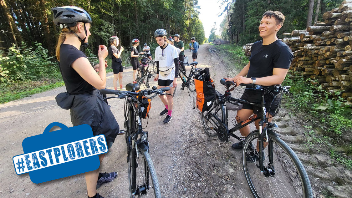 »Mit dem Fahrrad durch die Geschichte« Platzhalterdarstellung für ausgewählte Veranstaltungen