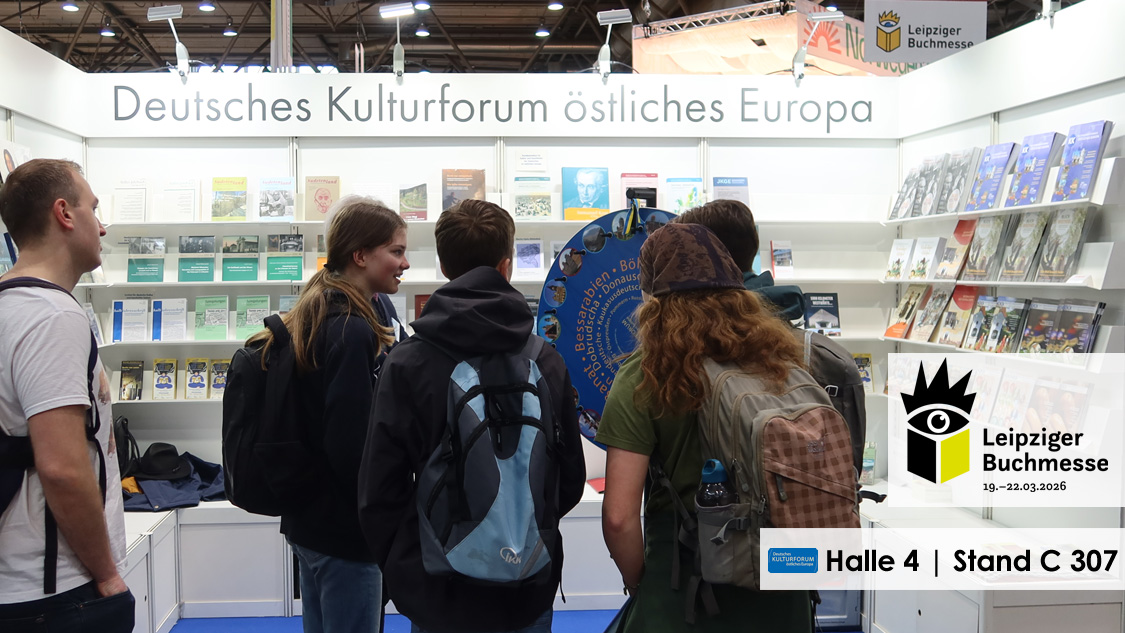 Das Deutsche Kulturforum östliches Europa und seine Partnerinstitutionen auf der Leipziger Buchmesse 2026