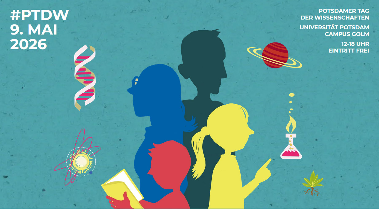 Banner: Potsdamer Tag der Wissenschaften 2026