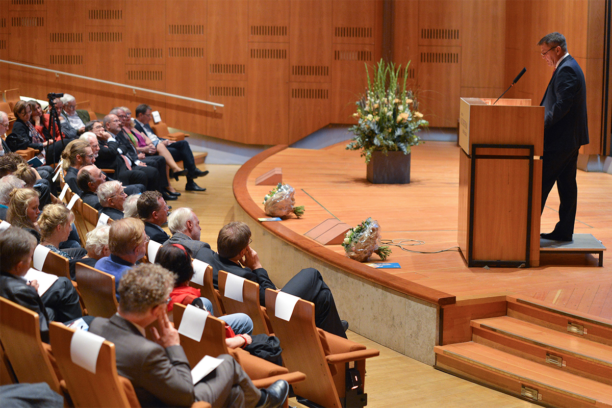 Die Laudatio auf Jaroslav Ostrčilík sprach Petr Vokřál, Oberbürgermeister der Stadt Brno/Brünn.