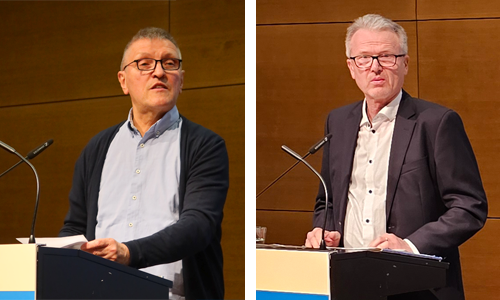 Ulrike Draesner, Karolina Kuszyk und Bernhard Hartmann | Foto: © Deutsches Kulturforum östliches Europa, 2024 • Markus Nowak (Ausschnitt)