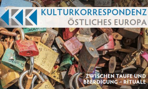 Cover: KK – Kulturkorrespondenz östliches Europa Nr. 1438 – November 2023 (Ausschnitt)