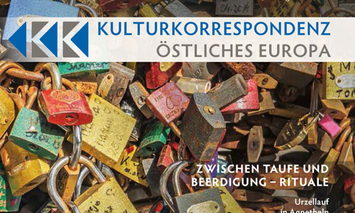 Cover: KK – Kulturkorrespondenz östliches Europa Nr. 1438 – November 2023 (Ausschnitt)