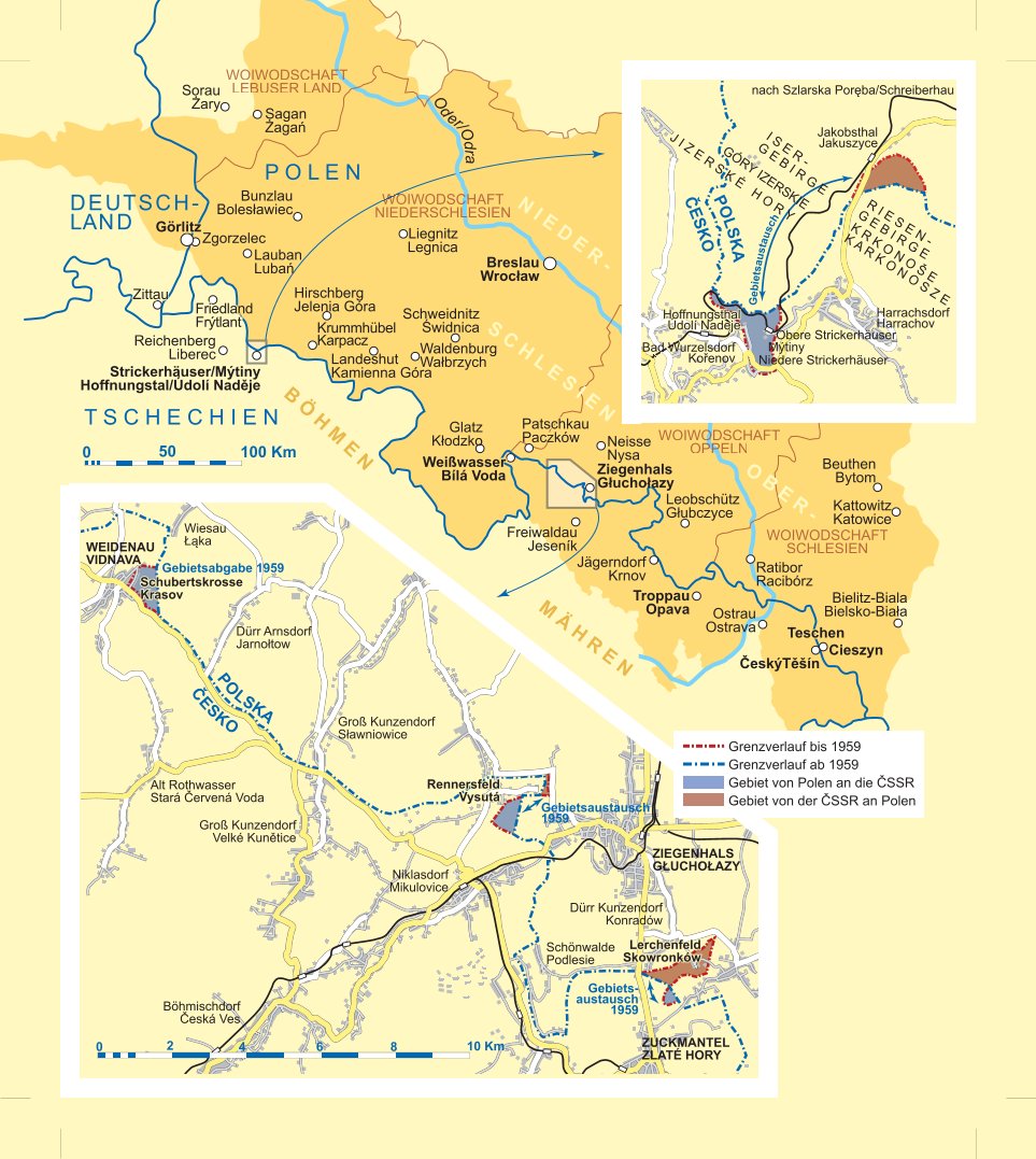 KK 1449 26 32 Smolorz Grenzverschiebung Karte Grenzverschiebung GROSS