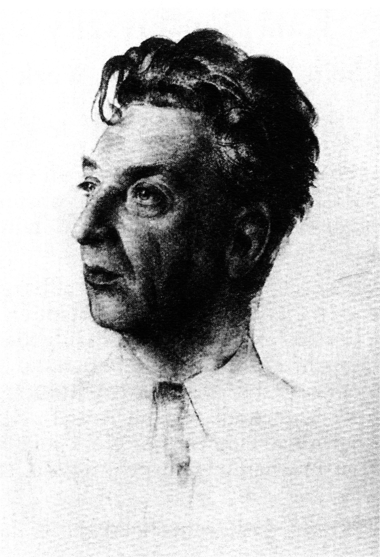 Porträt Karl Benyovszkys von Anton Filkuka (1888– 1957). © Karpatenjahrbuch 1988