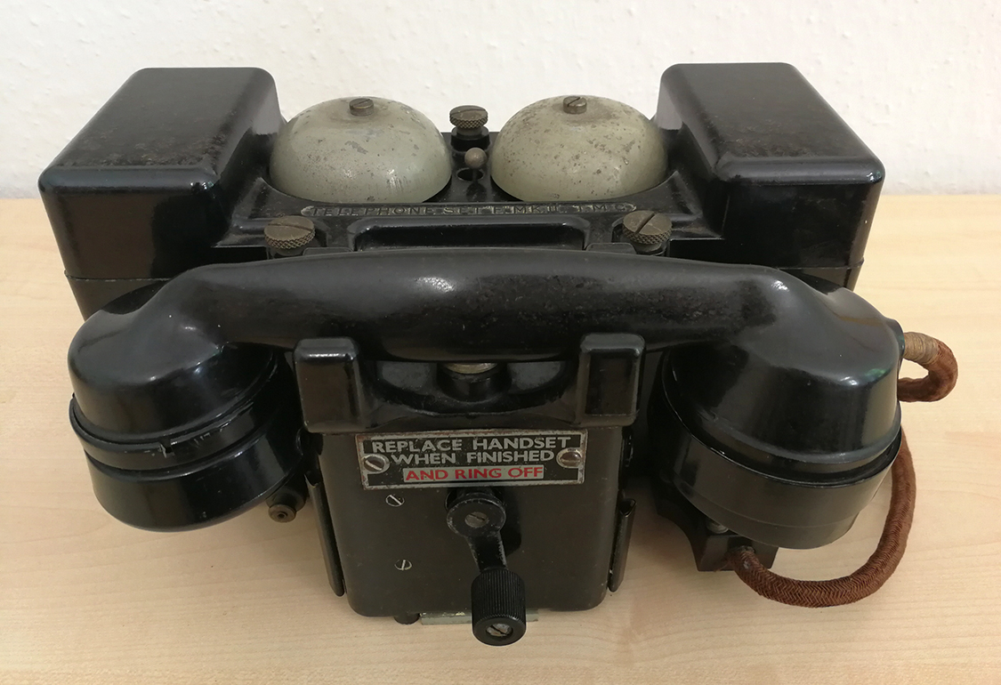 Feldtelefon aus Churchills Arbeitsraum. © SPSG