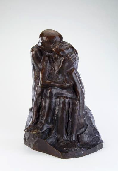 Käthe Kollwitz, <i>Große Liebesgruppe II (Liebespaar)</i>, 1913, Guss posthum, Bronze | Foto: Kunstforum Ostdeutsche Galerie, Wolfram Schmidt, Regensburg