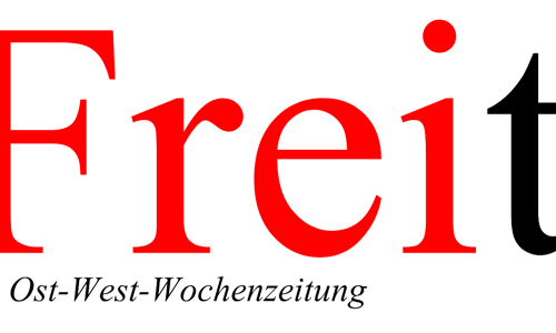 Logo: Freitag. Ost-West-Wochenzeitung (Ausschnitt)