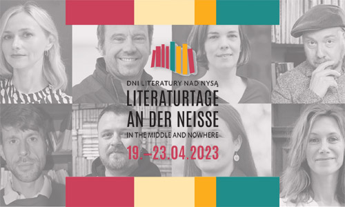 Logo: Literaturtage an der Neiße 2023 (Ausschnitt)