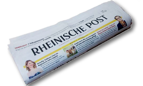 Zeitungsrolle: Rheinische Post