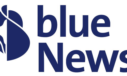Logo: blue news (Ausschnitt)