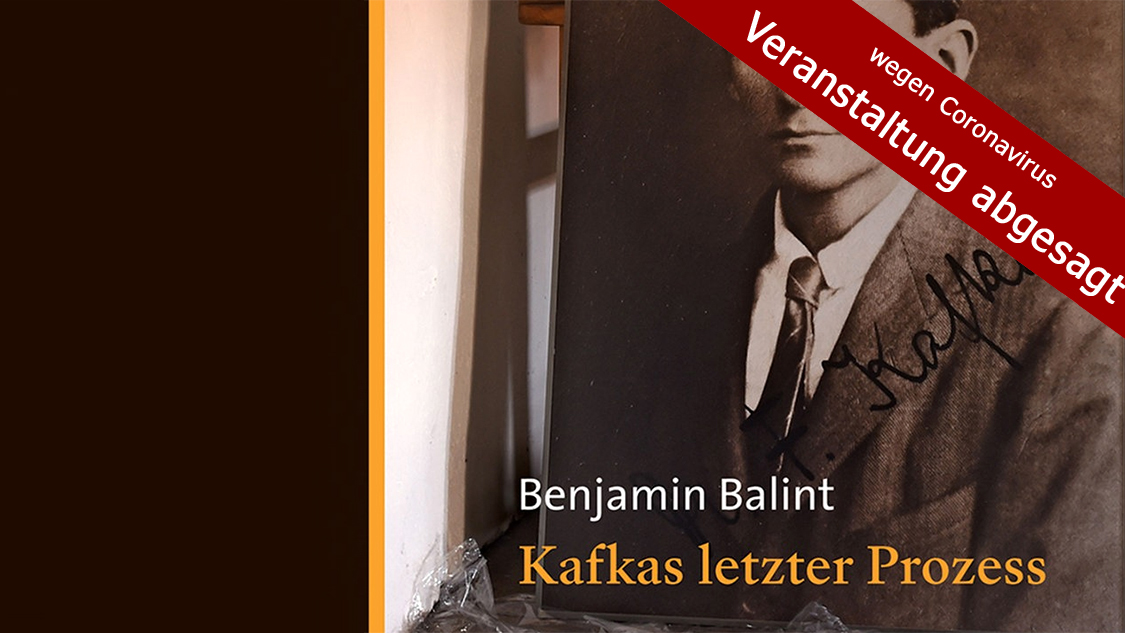 ABGESAGT: »Kafkas letzter Prozess« Platzhalterdarstellung für ausgewählte Veranstaltungen