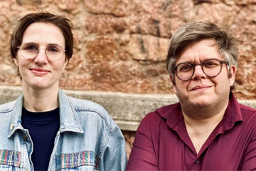 Tabea Soergel und Martin Becker. Foto: © Dokumentationszentrum Flucht, Vertreibung, Versöhnung Berlin