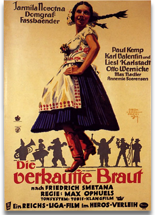 Filmplakat: Die verkaufte Braut, D 1932