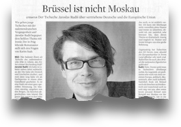 Screenshot: M.A.Z., 29.01.2009: »Brüssel ist nicht Moskau«