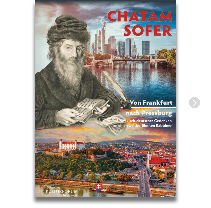 Screenshot: Chatam Sofer. Von Frankfurt nach Pressburg – Ausstellungsbroschüre auf Yumpu