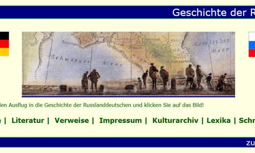 Screenshot: www.russlanddeutschegeschichte.de