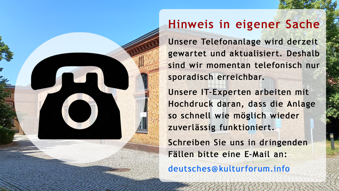 Wartung unserer Telefonanlage