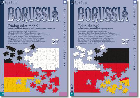 Cover: BORUSSIA Nr 27/2002: Dialog oder mehr? – Tylko dialog?