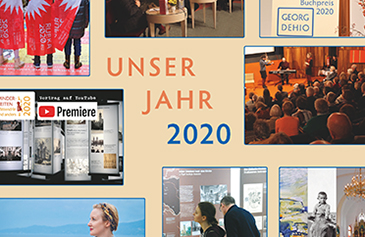 Cover: Unser Jahr 2020 – Jahresbericht des Deutschen Kulturforums östliches Europa (Ausschnitt)