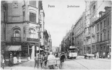Die Breite Straße in Posen/Poznań