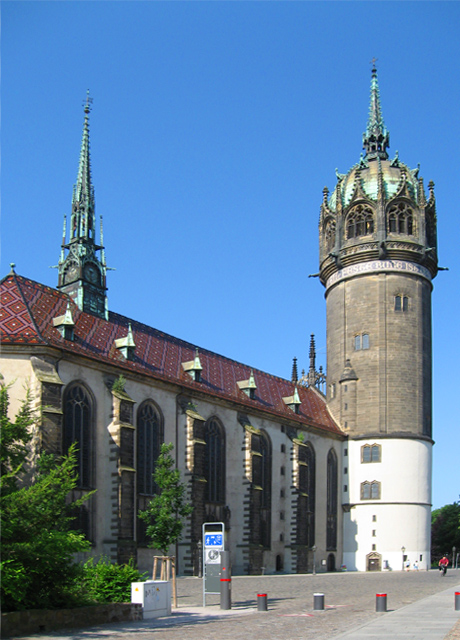 Die Schlosskirche zu Wittenberg