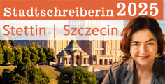Header: Stadtschreiberin Stettin 2025