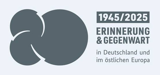 Logo: 1945/2025. Erinnerung & Gegenwart in Deutschland und im östlichen Europa