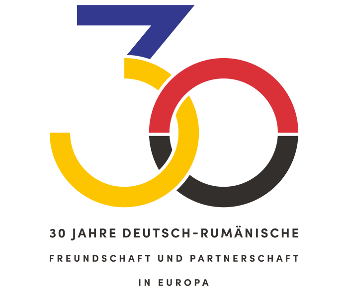 Logo: 30 Jahre Deutsch-rumänische Freundschaft und Partnerschaft in Europa
