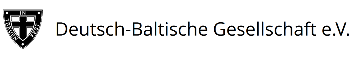 Logo: Deutsch-Baltische Gesellschaft e.V.