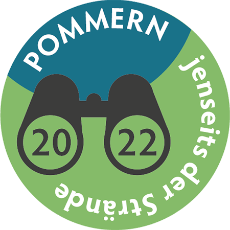Logo: Jahresthema 2022: Pommern. Jenseits der Strände