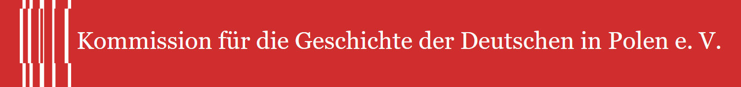 Logo: Kommission für die Geschichte der Deutschen in Polen e.V.