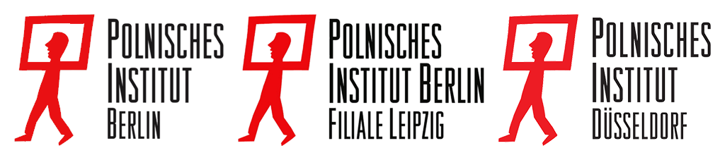 Logos: Die Polnischen Institute in Deutschland: Berlin, Leipzig, Düsseldorf