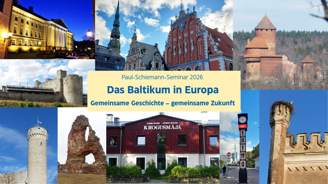 Das Baltikum in Europa - Veranstaltungen