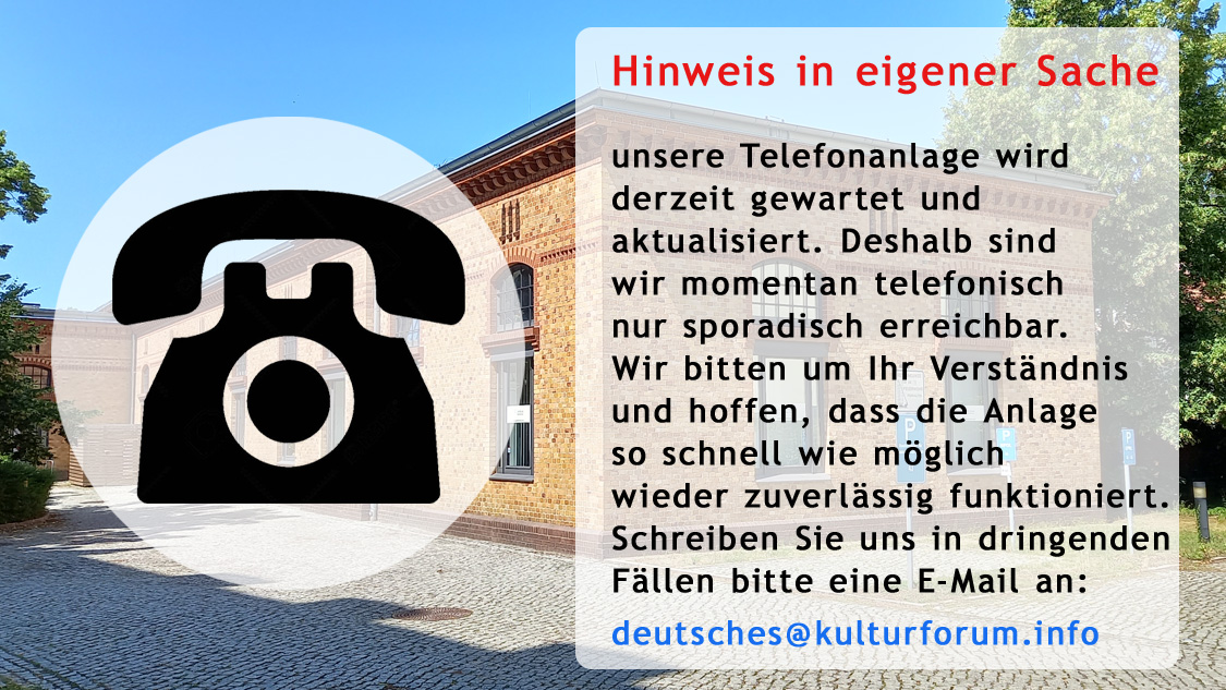 Wartung unserer Telefonanlage - Veranstaltungen